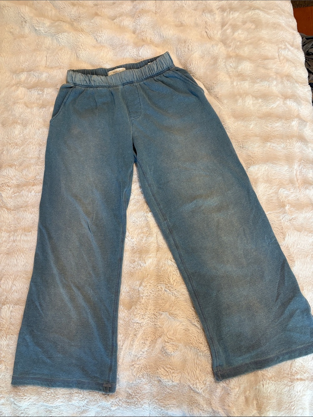 PacSun Blue Wide-Leg Lounge Pants